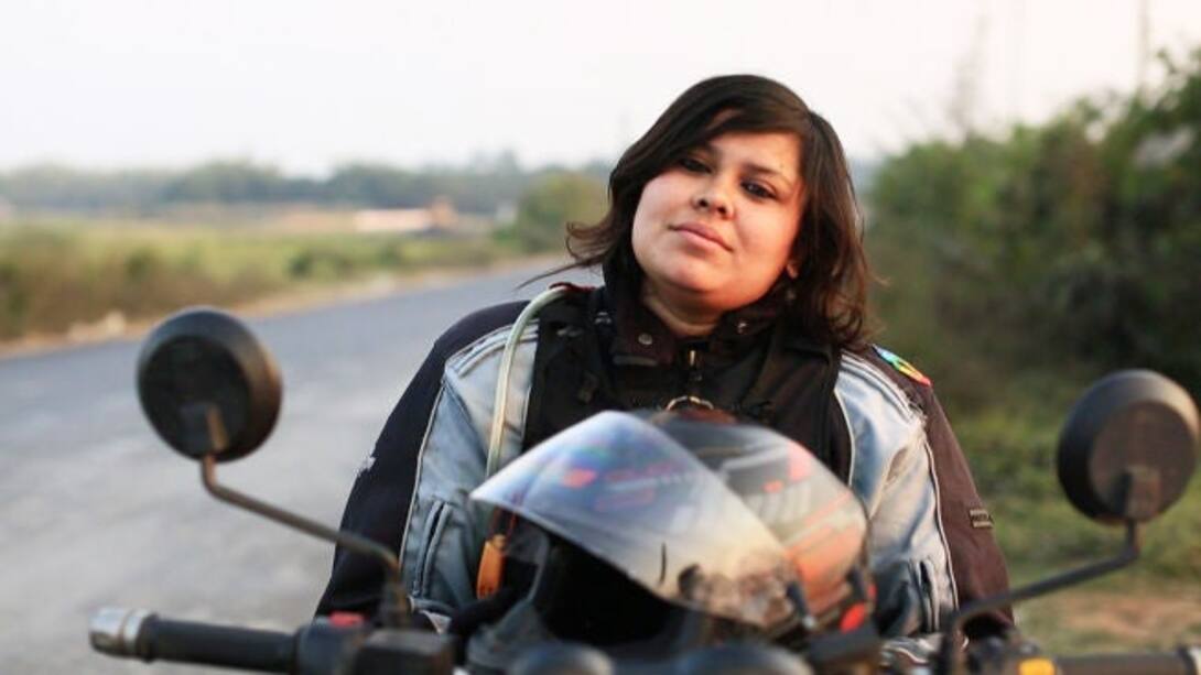 Sukanya Pal, the biker woman
