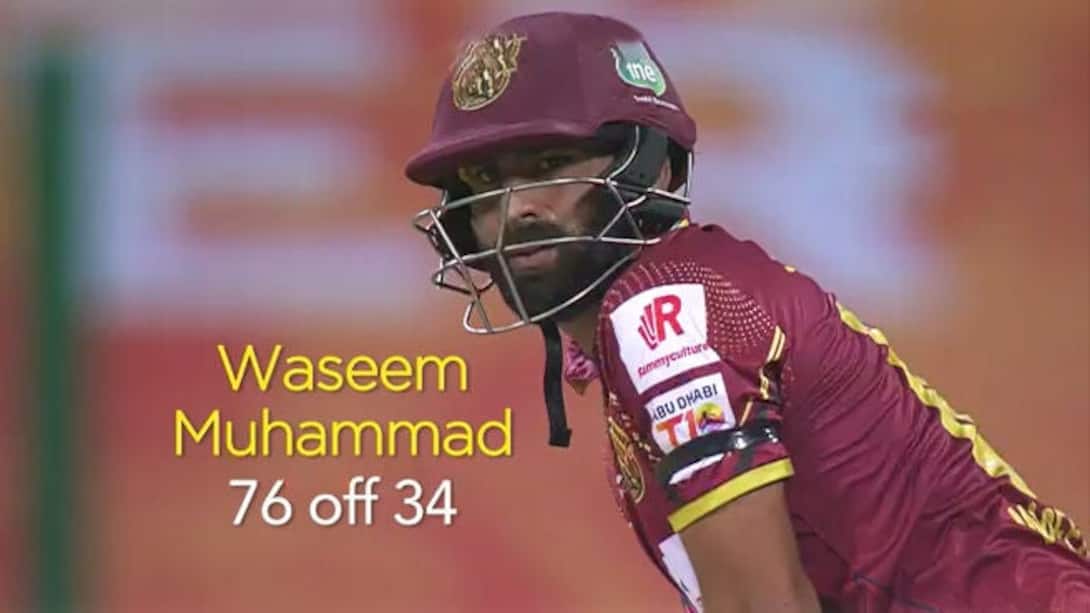 Waseem's blast of an innings