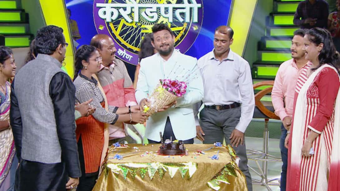 A special day for Swwapnil!
