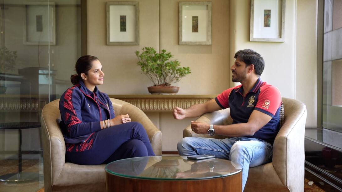Sania On Role With RCB