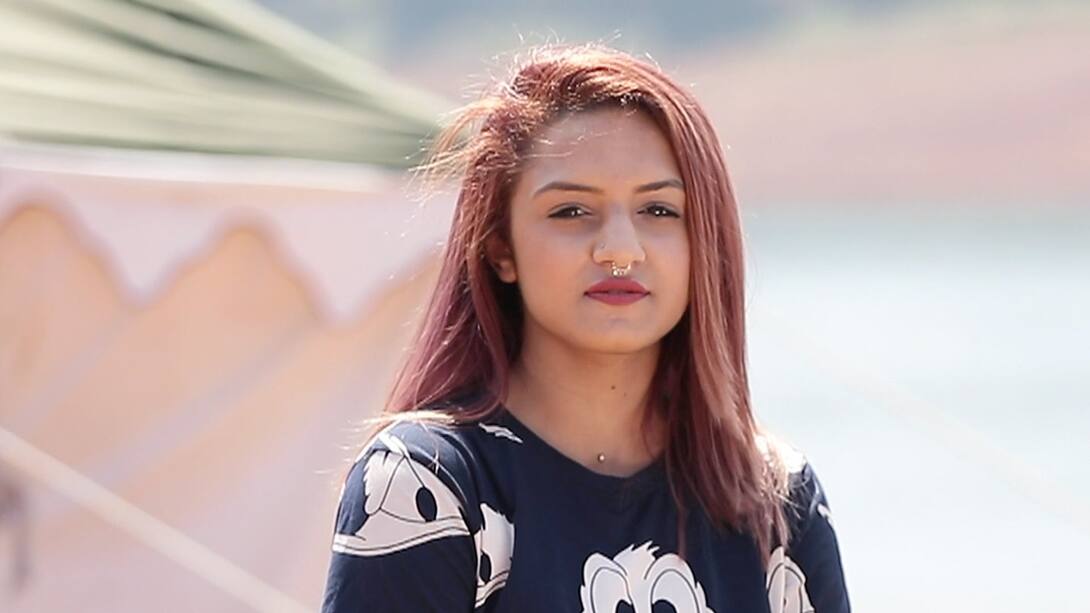 Aarushi, a lionhearted fitness freak