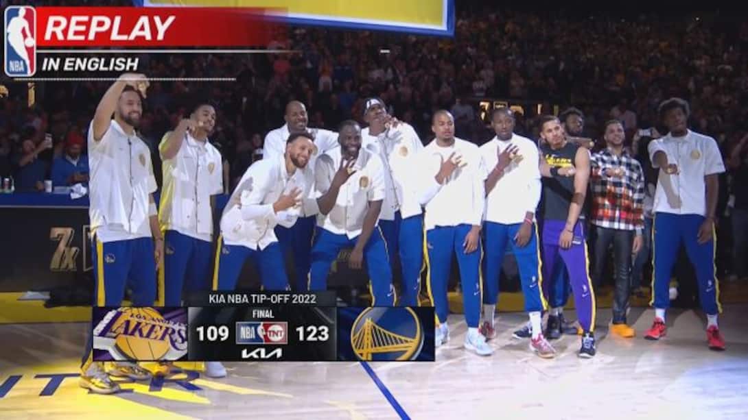Warriors 123-109 Lakers