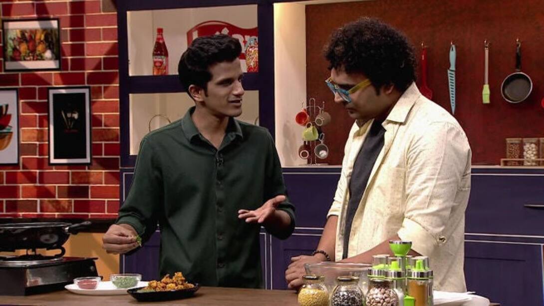 Anuj Satam gets cooking!