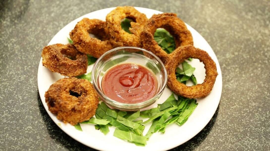 'Fried Onion Rings' by Chef Swaroop
