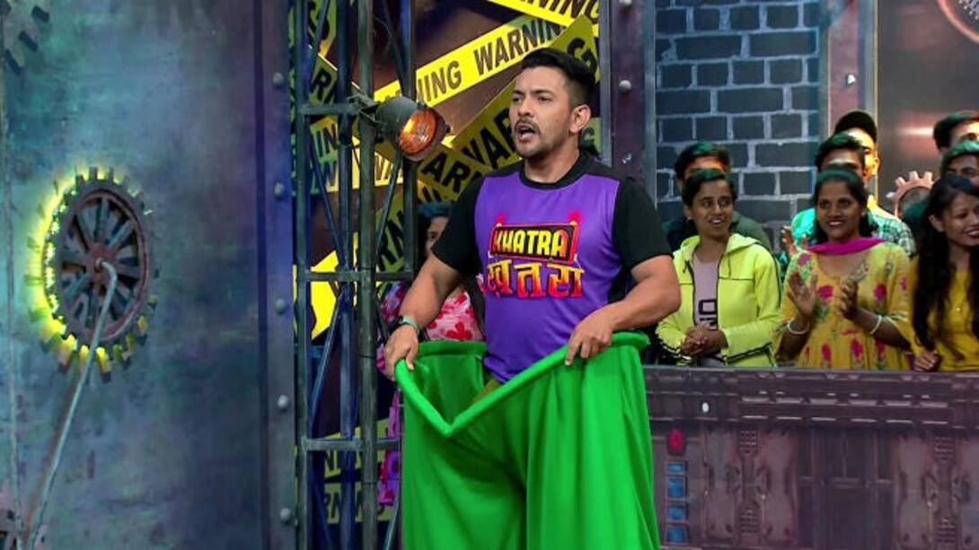 Aditya crosses the line!