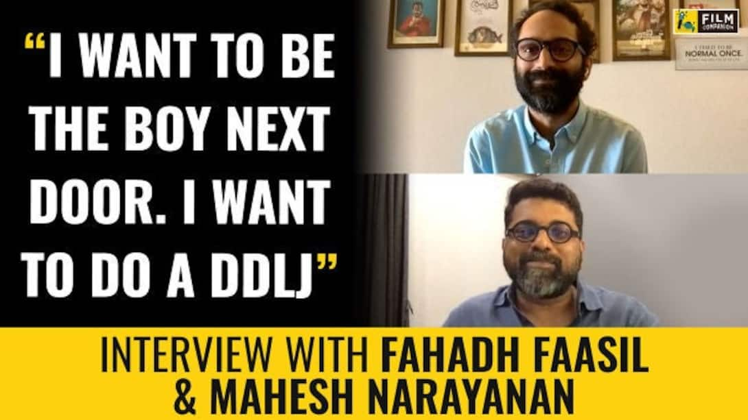 Watch Interview With Fahadh Faasil & Mahesh Narayanan Video Online(HD ...