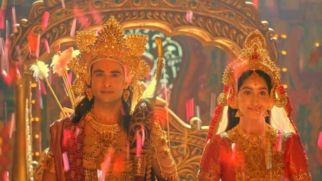 Ayodhya welcomes Lord Ram - Goddess Sita