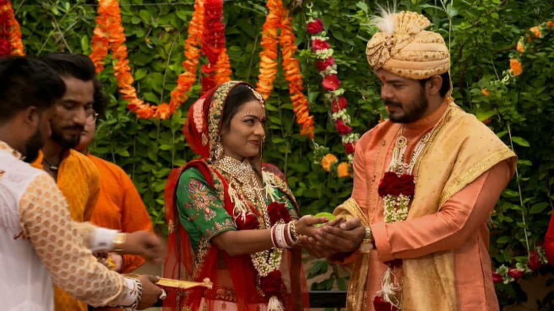 Rudra and Dhara’s wedding