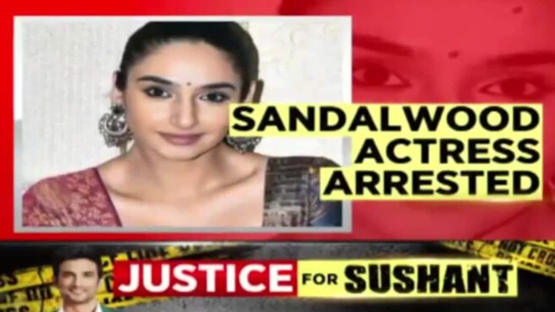 Watch Kannada Actress Ragini Dwivedi Arrested For Supplying Drugs To Singers And Actors News On 