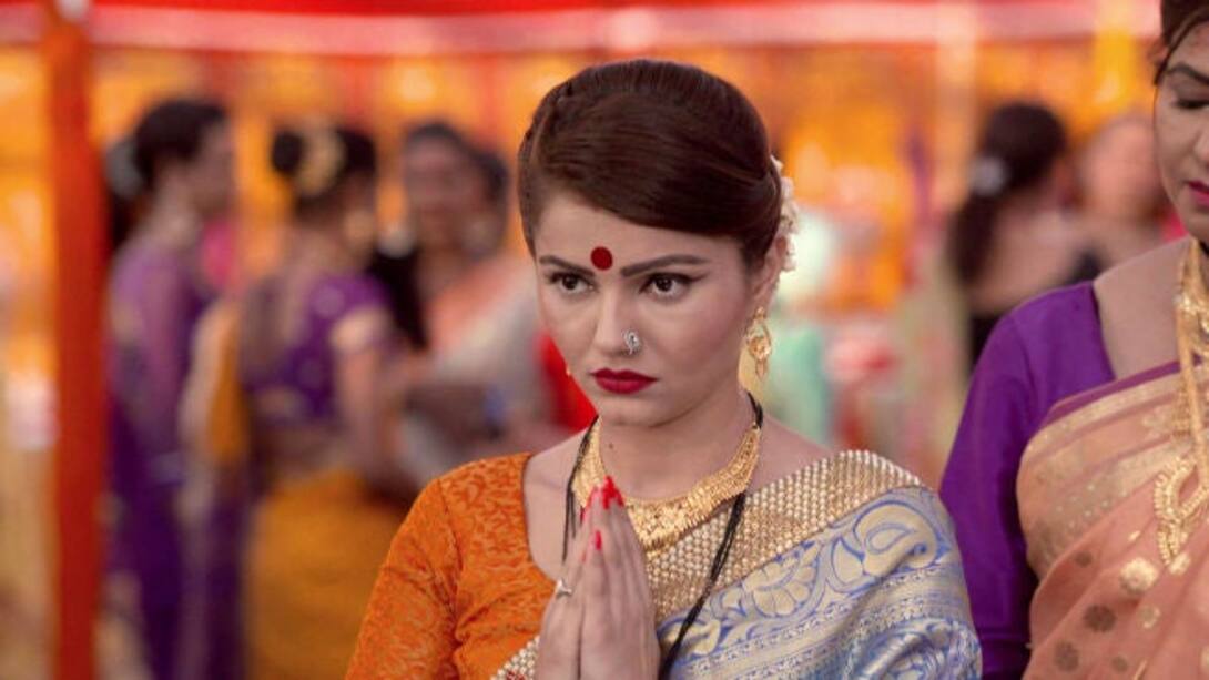Soumya attends Ravan pooja