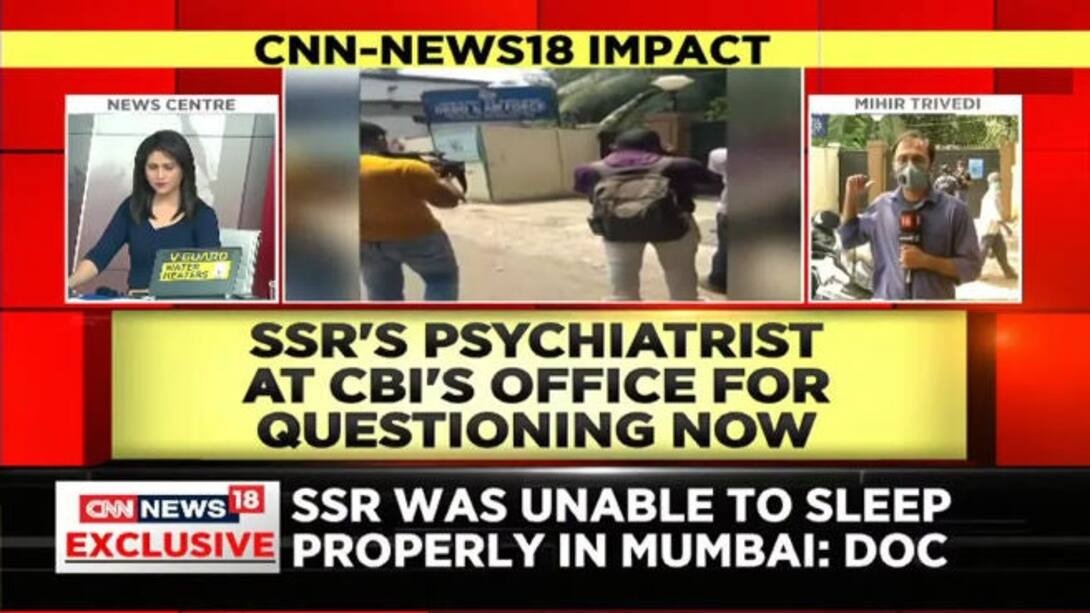 Watch Sushant's Psychiatrist Dr Suzanne Walker At CBI Office For