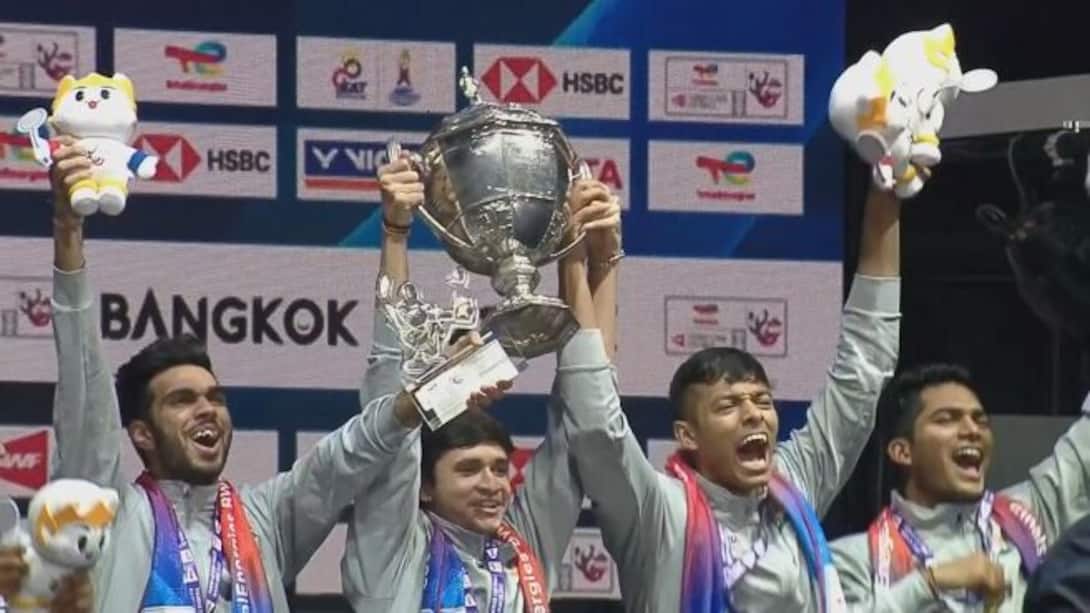 Story of India's Thomas Cup Glory