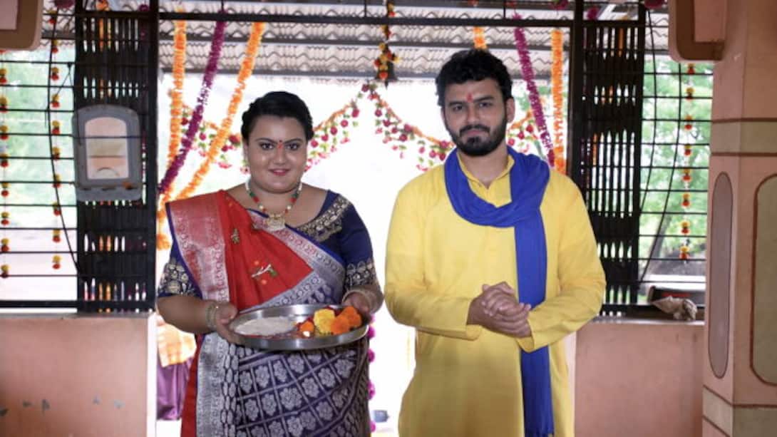 Anokhi and Abhay does Pooja