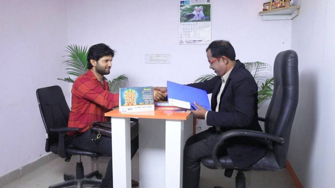Aniruddha lands a job