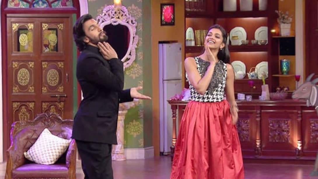 Ranveer and Deepika's romantic comedy dance