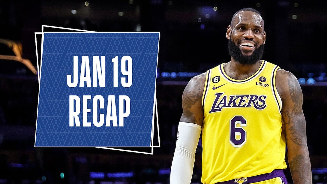 NBA Recap - 19th January