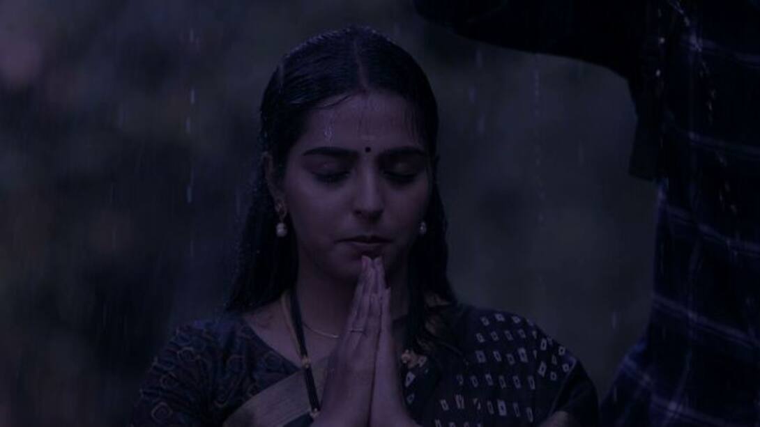 Sakthi prays to a snake pit