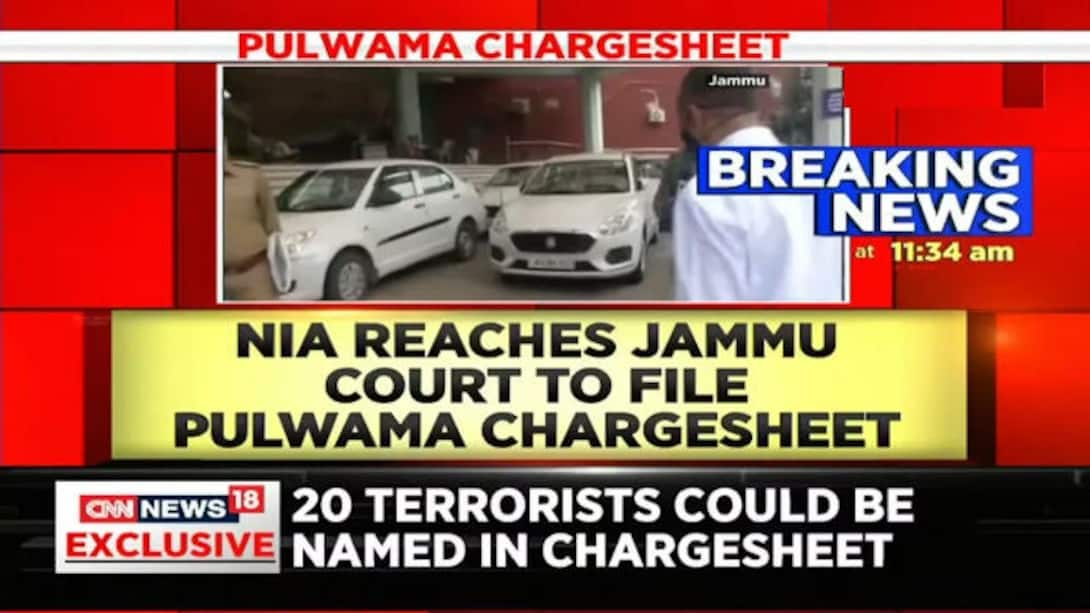 Watch Pulwama Case: NIA Expected To File 5000 Page Chargesheet Shortly ...