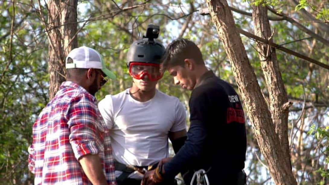 Rope climbing: The real challenge!