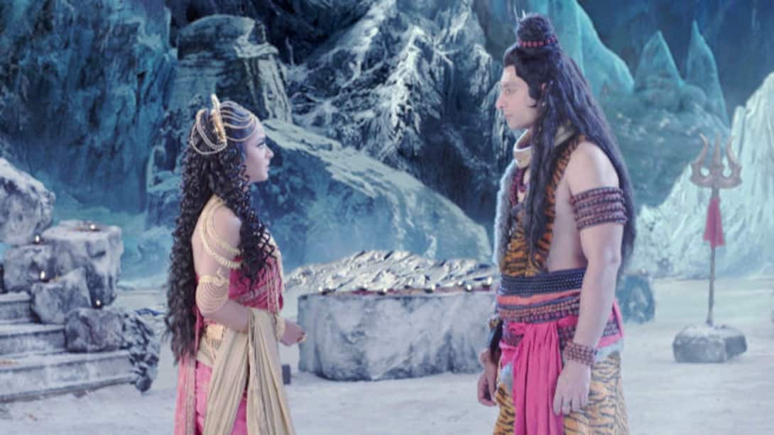 Parvati suspects Lord Shiva!