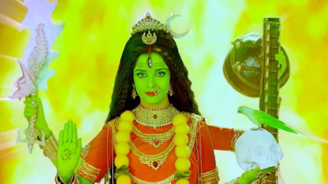 Parvathi takes Matangi Devi's form