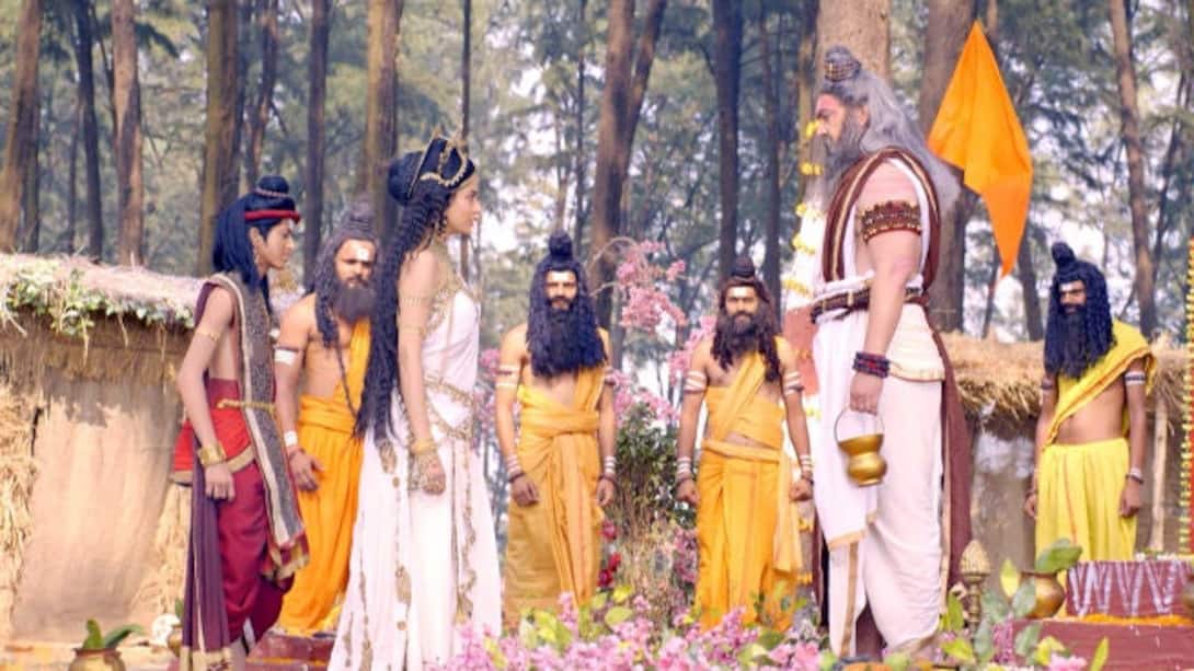 Parvathi confronts Rishi Durvasa