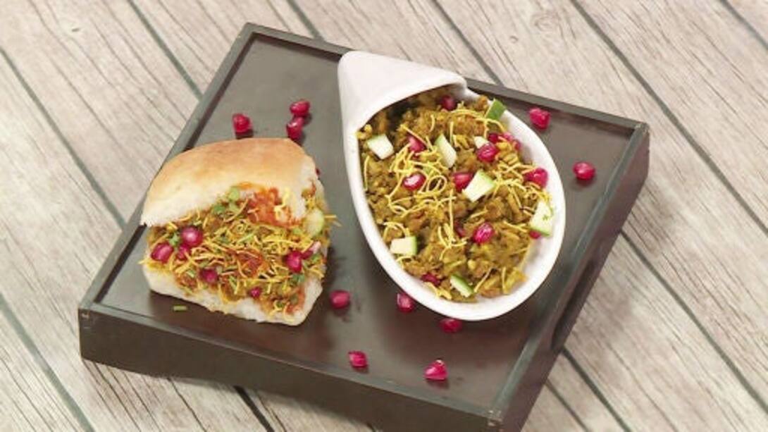 Ameeri Bhel Chaat and Mango Stuff Paratha