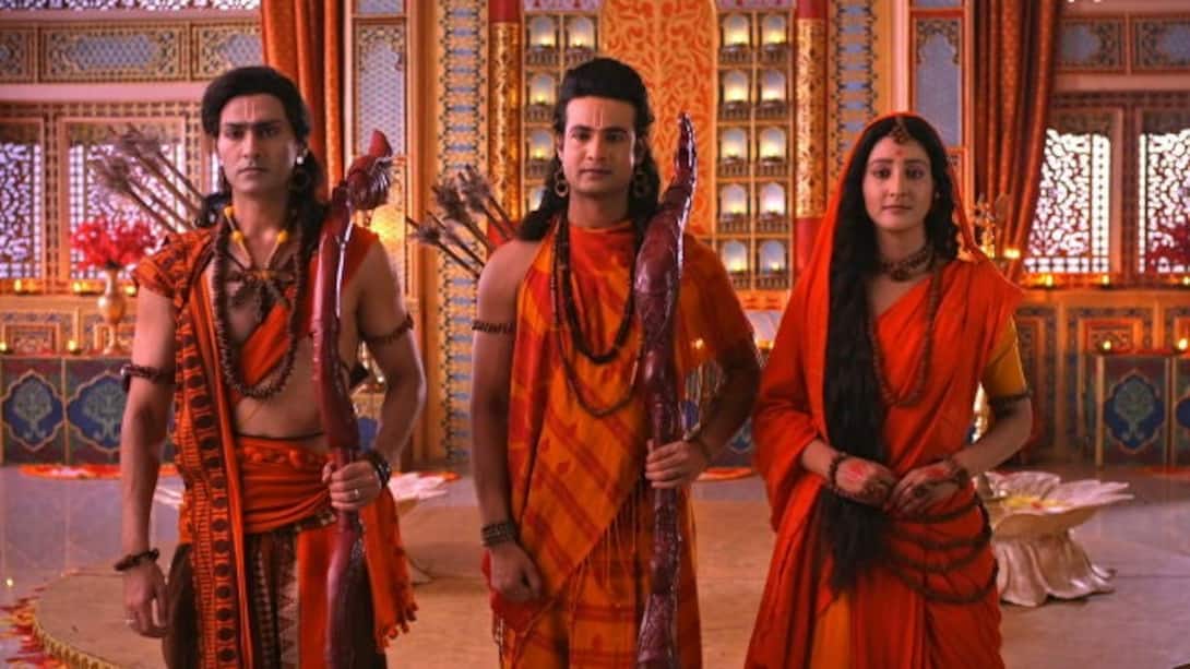 Ram and Sita's final valediction