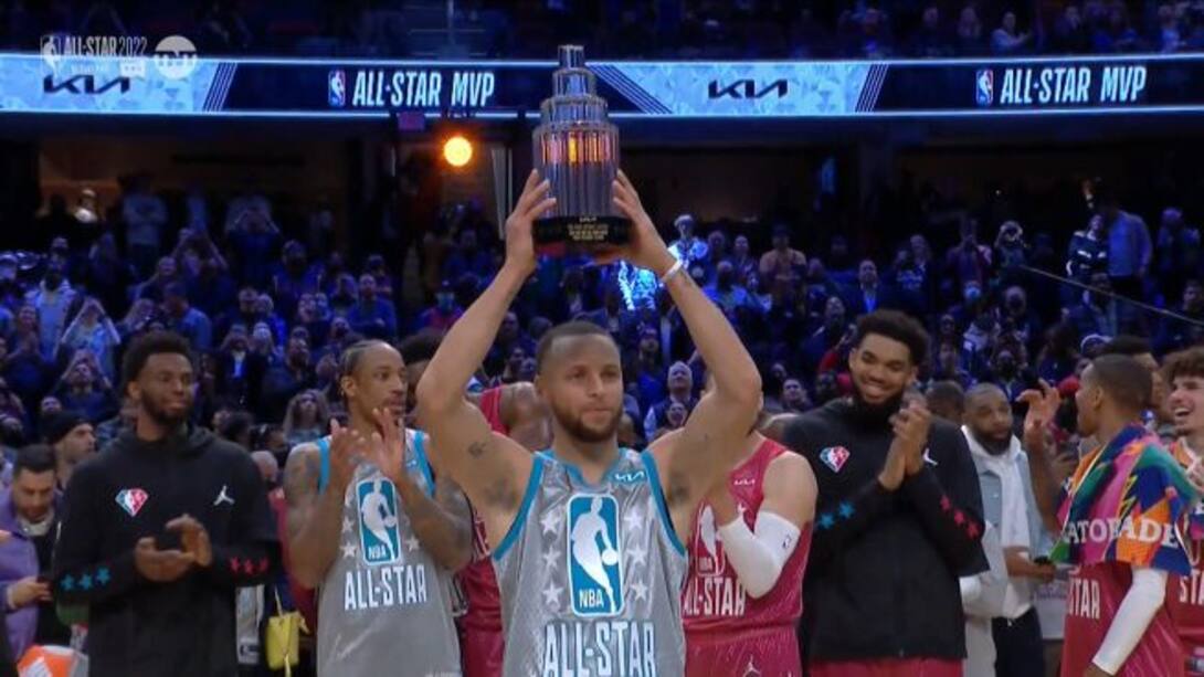 HLS: Curry Wins The All-Stars MVP