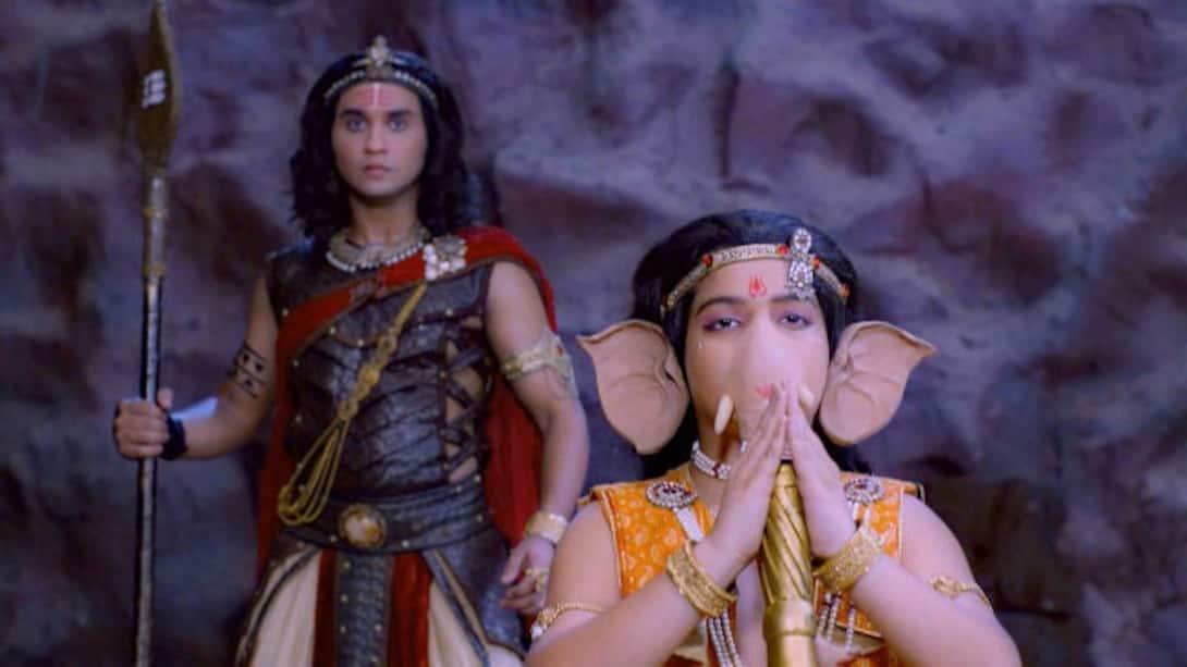 Karthikeya-Ganesha to install the Shakti Peeta?