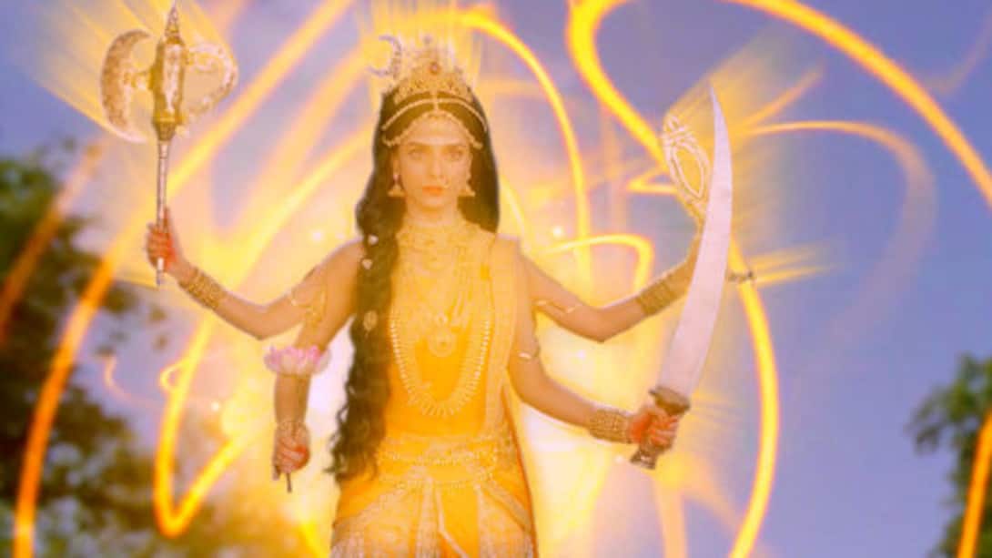 Parvati takes the form of Devi Lalita!