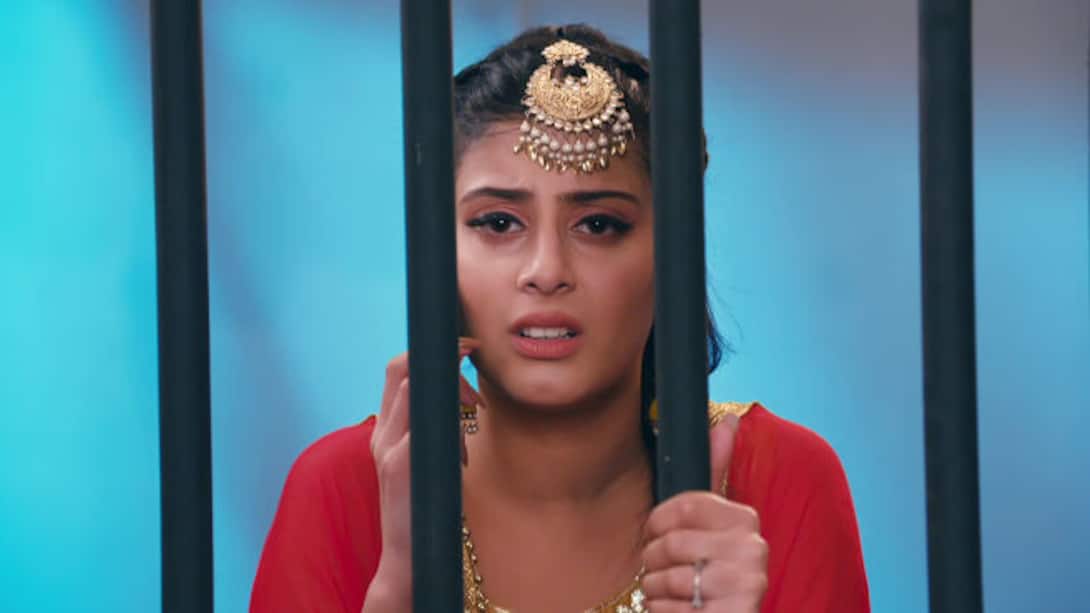 Jasmine behind bars