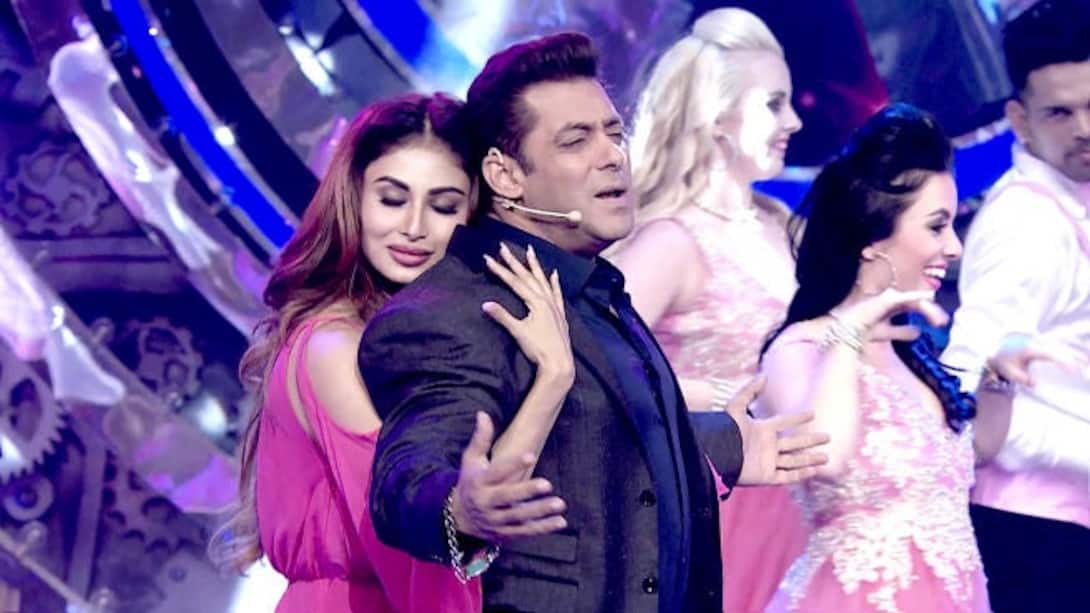 Mouni and Salman rock the stage