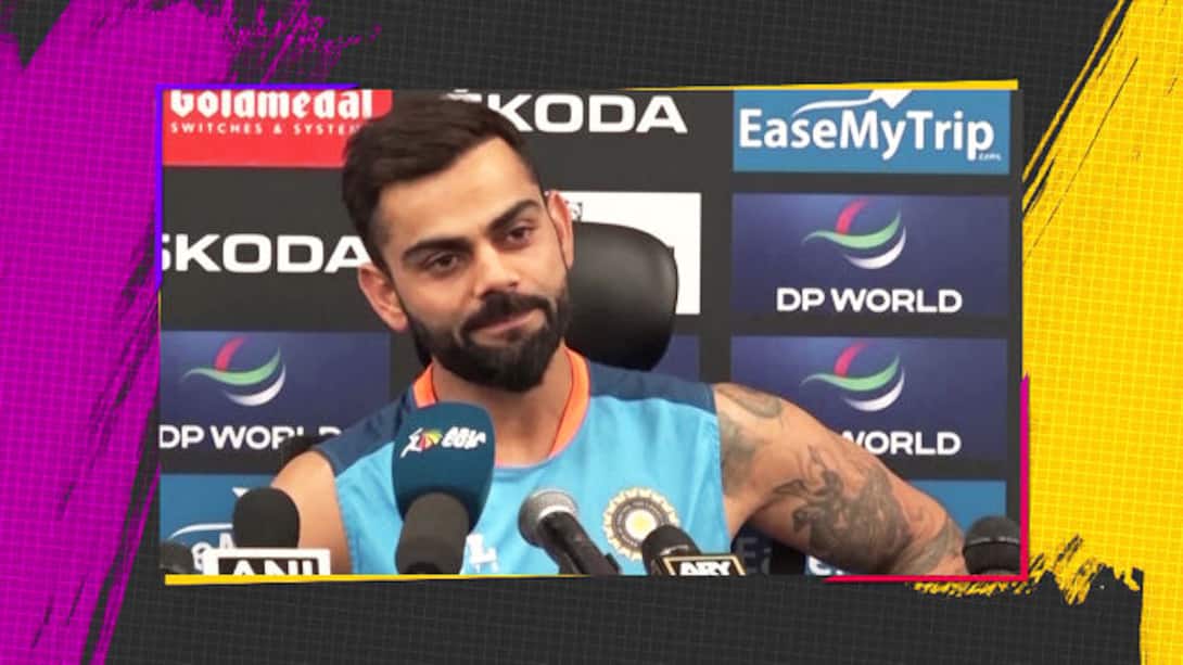 Virat impresses with his game