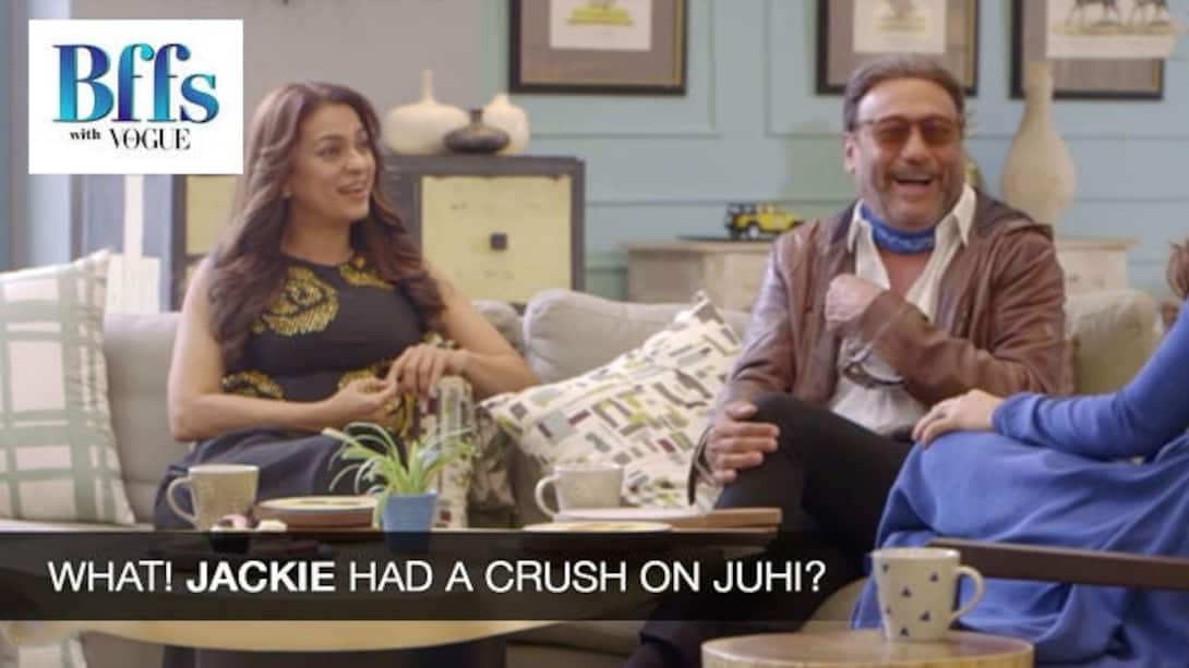 What! Jackie had a crush on Juhi?