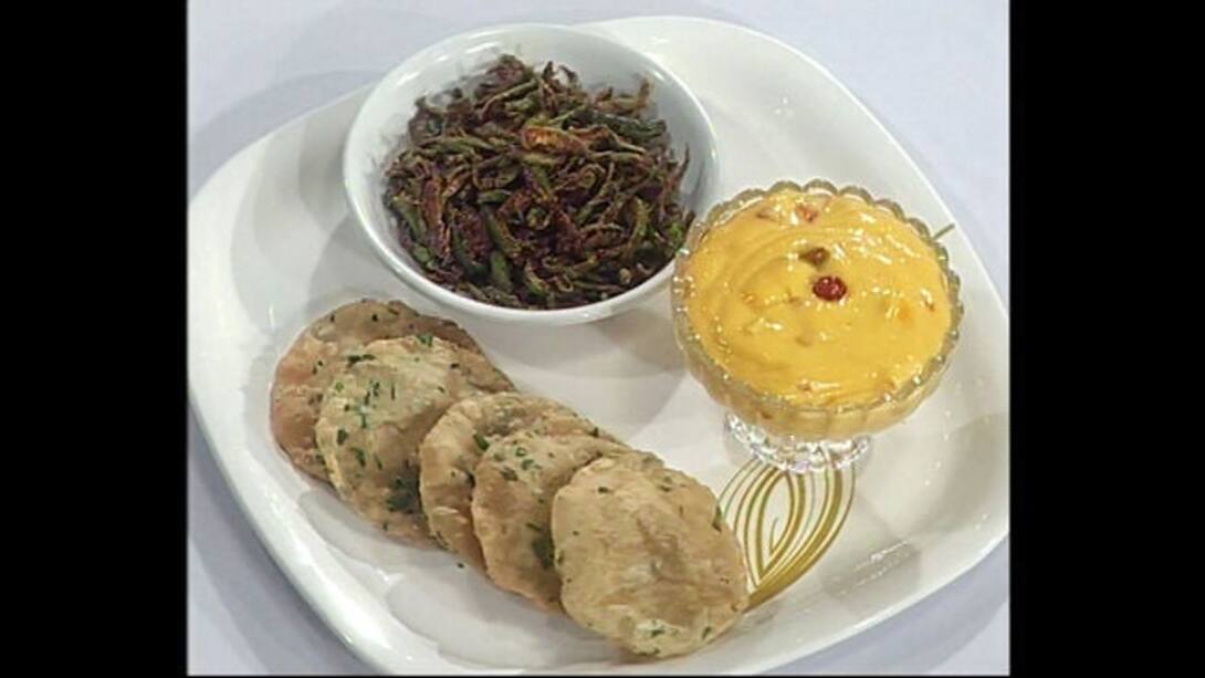 Varieties of Puri and Desserts
