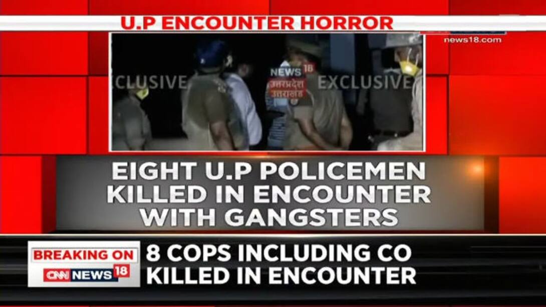 Watch 8 Kanpur Policemen Killed As Gangster Vikas Dubey's Associates ...