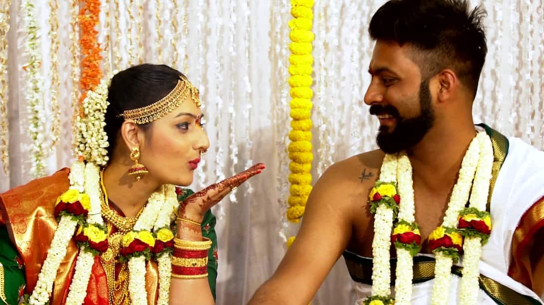 Amrutha weds Harshal