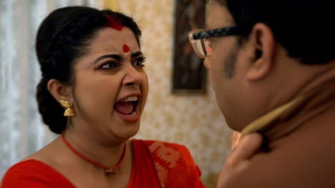 Durga is shocked