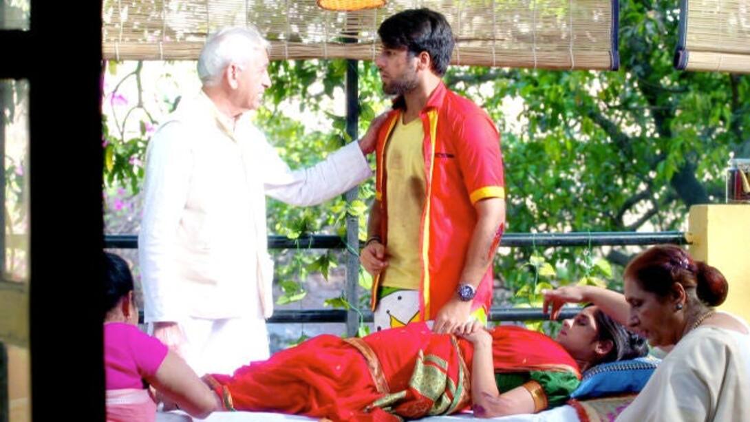 Pankti and Ahaan saved by a well-wisher