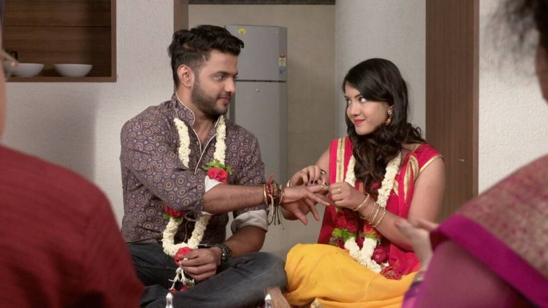Kanchana and Deepak are engaged!