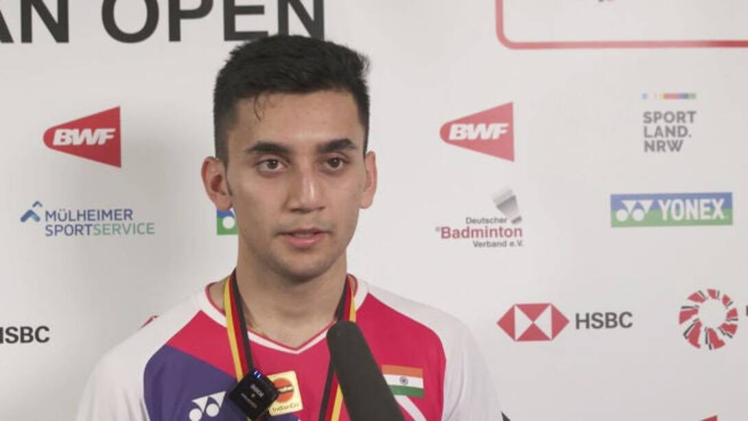 Lakshya Sen's post match interview