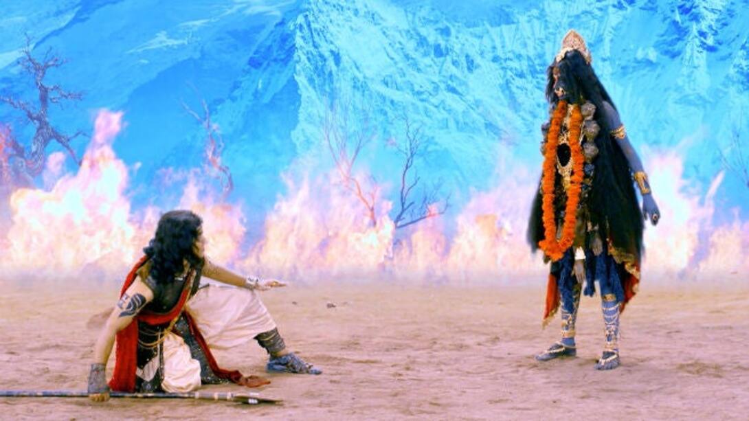 Kartikeya fights againts Mahakaali