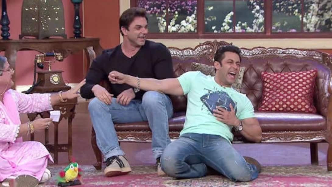 'Dadi ka tota' gives Salman a laughter attack