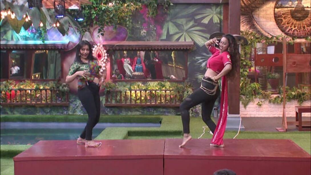 Sonali-Meenal perform a dance