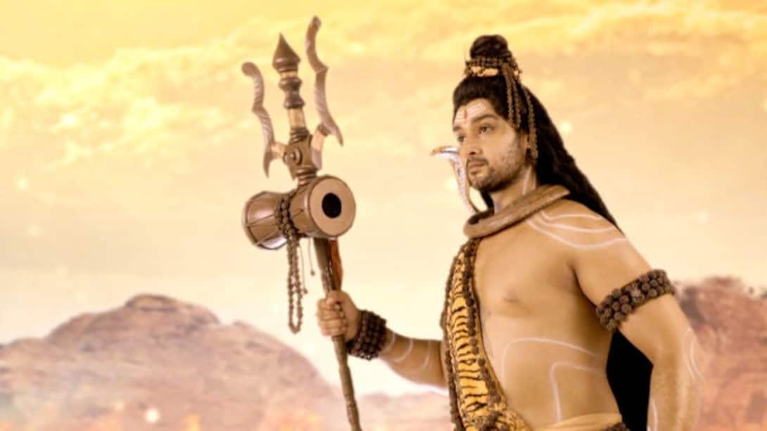 Mahadev protects Banashur!