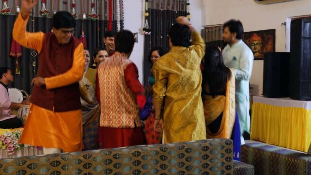 Parikh family dances together