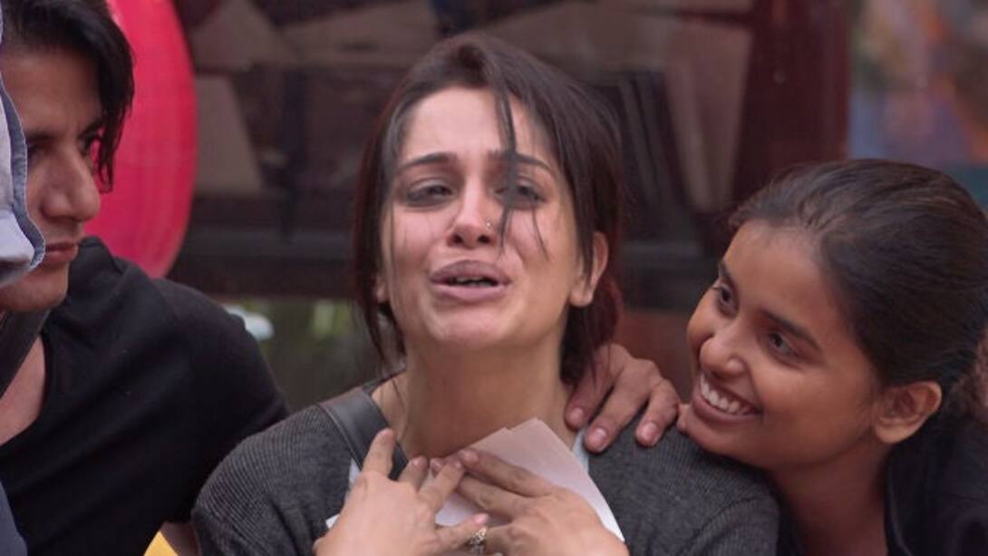 Dipika's unrestrained emotions