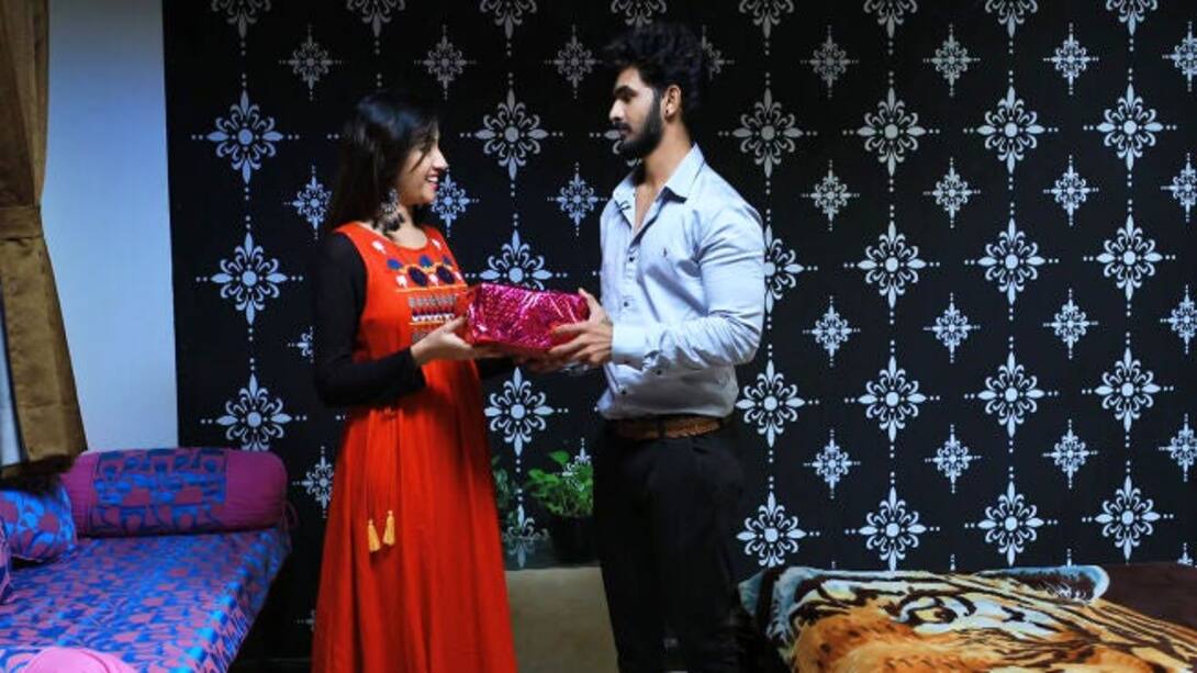 Aditya's gift for Sanya!