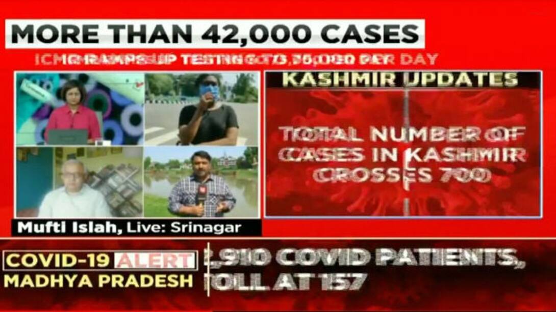 Watch COVID19 Cases In Kashmir Cross 700 Mark, State Records High